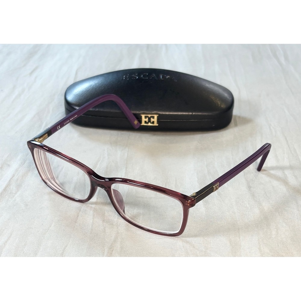 Escada ves 356 Col 0916 eyeglasses *frames only 53 16 140 women's purple